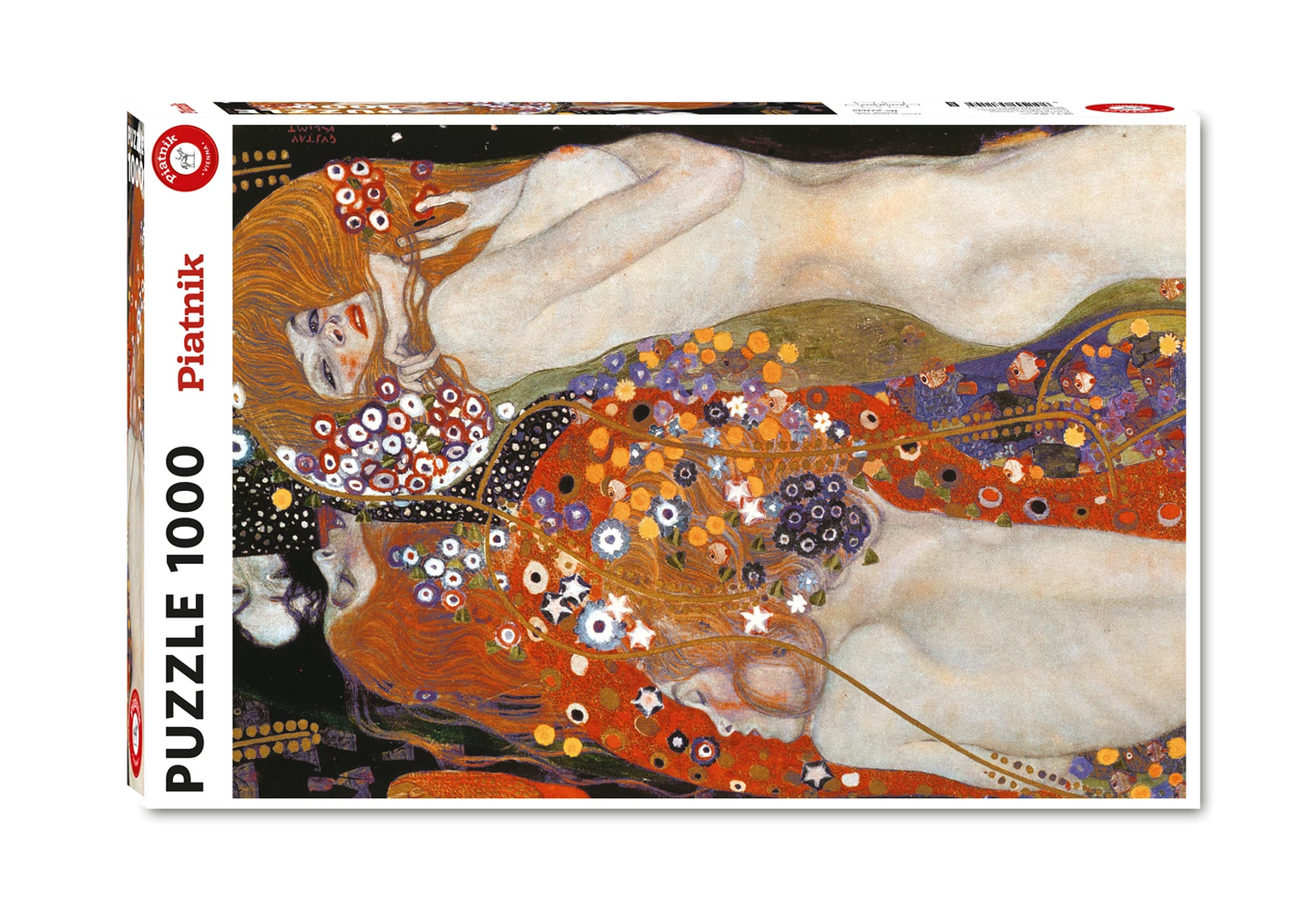 SERPENTS D'EAU II DE KLIMT 1000 PIÈCES