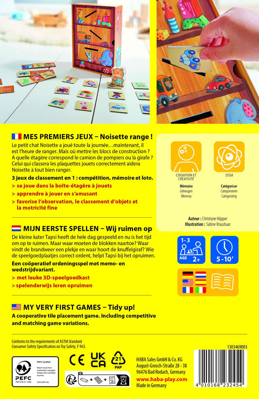 MES PREMIERS JEUX – GAMME NOISETTE !