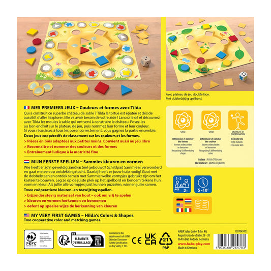 I MIEI GIOCHI PRINCIPALI - COLORI E FORME CON TILDA