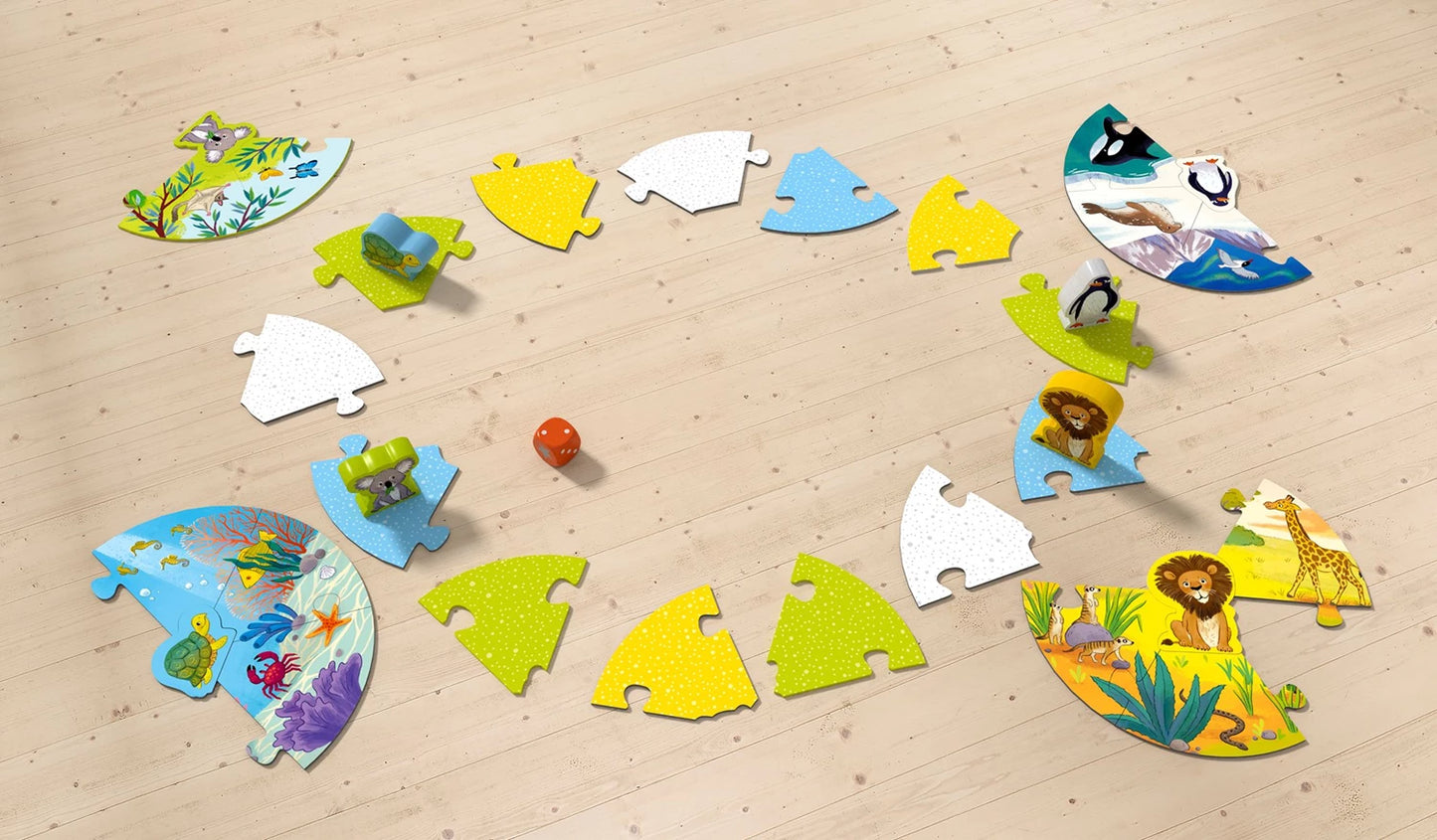SPIEL UND RÄTSEL: WO LEBEN LÖWEN UND ANDERE TIERE?