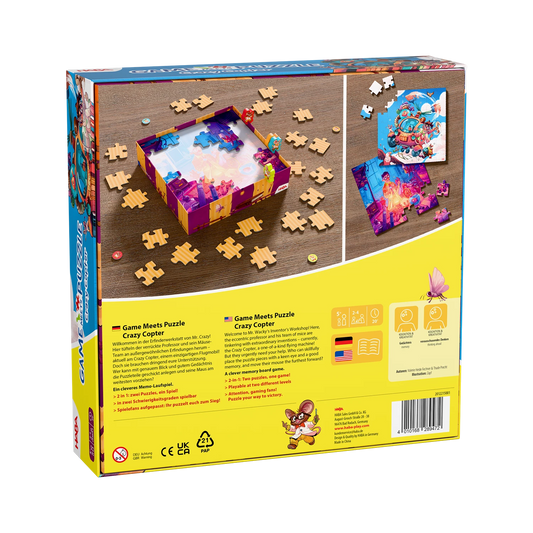 IL GIOCO INCONTRA IL PUZZLE: CRAZY COPTER (D)