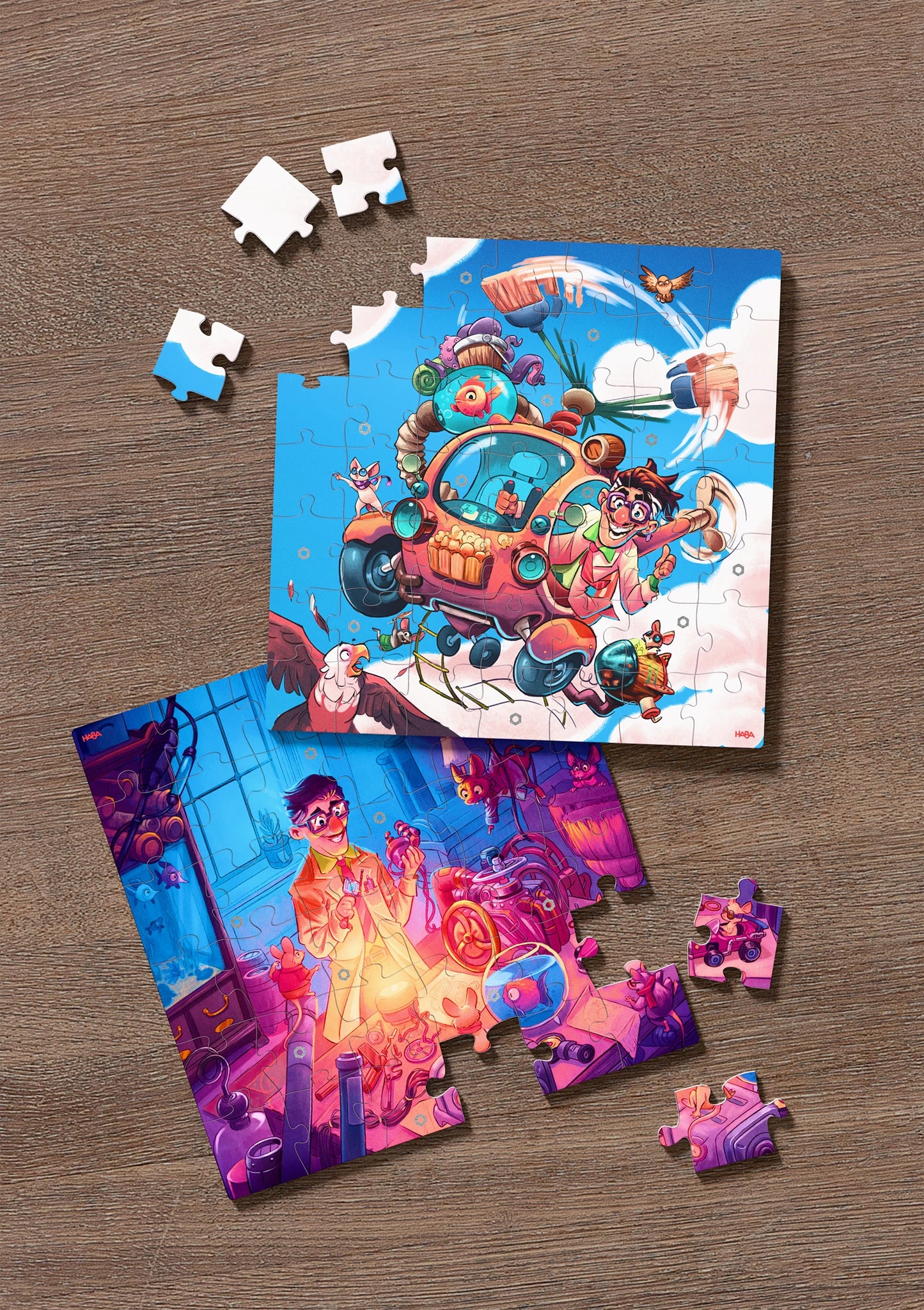 LE JEU RENCONTRE LE PUZZLE : CRAZY COPTER (D)