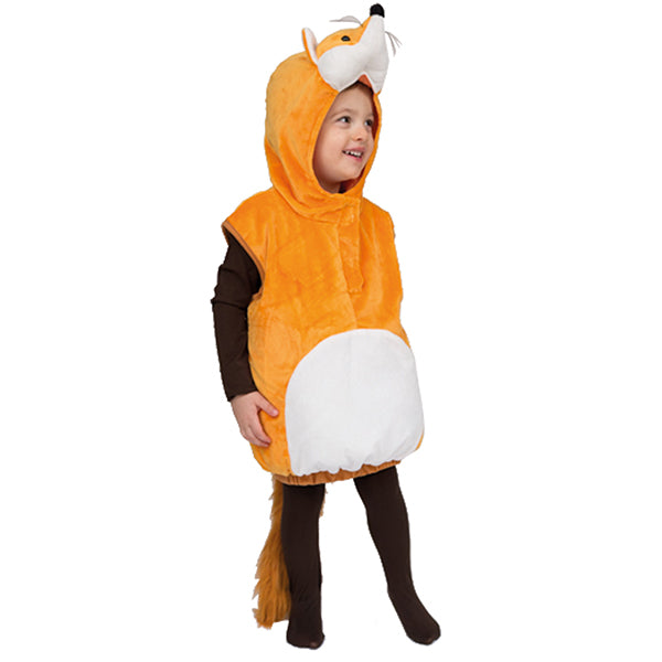 COSTUME DA VOLPE PER BAMBINI TAGLIA 104/110 🔶