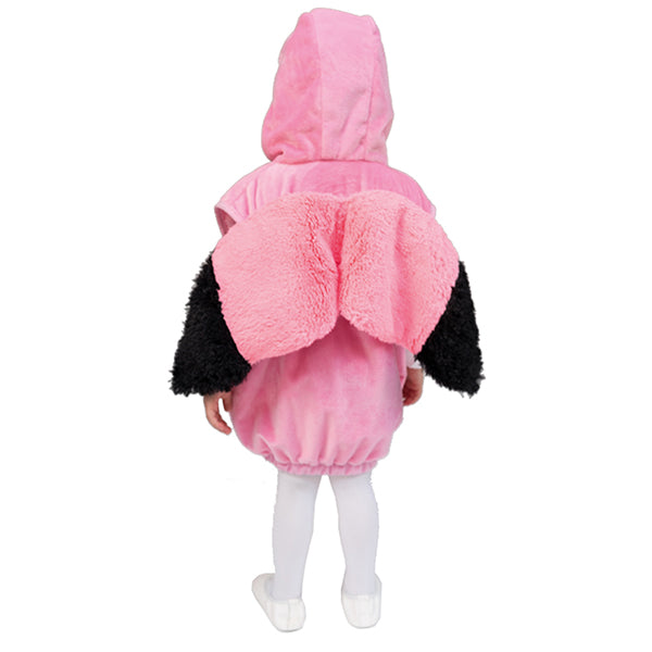 COSTUME PER BAMBINI FENICOTTERO TAGLIA 116/128 🔶