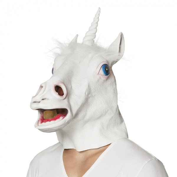 MASQUE EN LATEX DE LICORNE 🔶