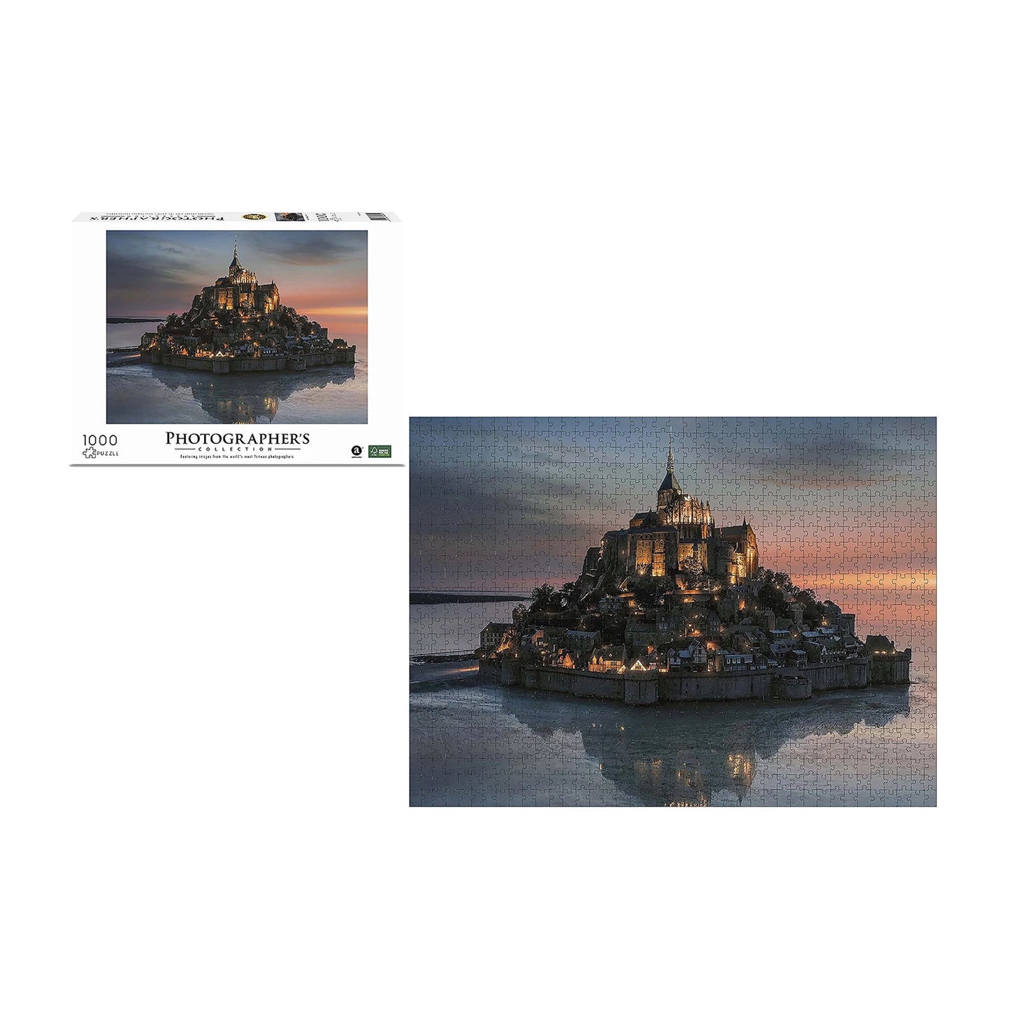 MONT SAINT-MICHEL 1000 PIÈCES (SÉBASTIEN NAGY)