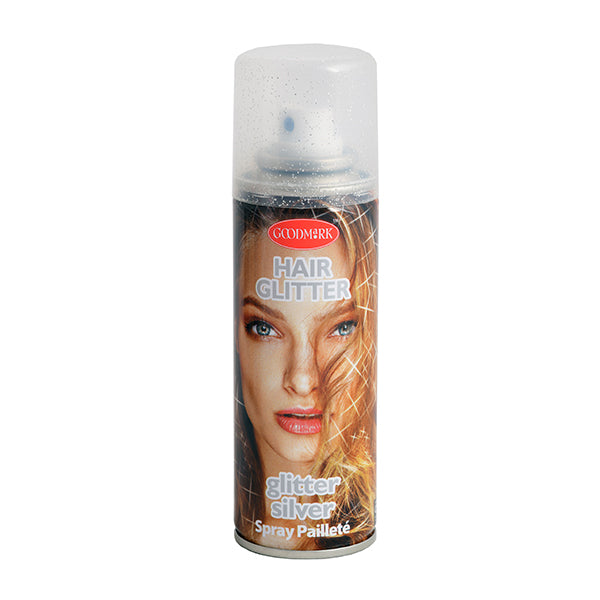 SPRAY GLITTER ARGENTÉ POUR CHEVEUX 🔶