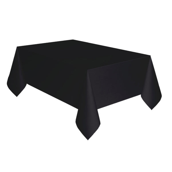 TISCHDECKE 137 × 274 CM SCHWARZ 🔶