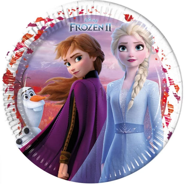 8 FROZEN II TELLER 23 CM 🔶