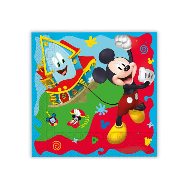 20 SERVIETTEN MICKEY MAUS 🔶