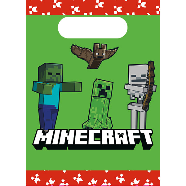 4 MINECRAFT-PARTY-TÜTEN 🔶