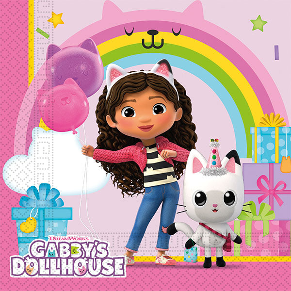 20 SERVLETTEN GABBY'S DOLLHOUSE 🔶