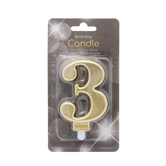 3 CANDELA DORATA PER DENTI 🔶