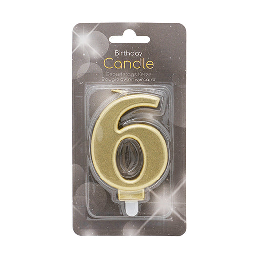 6 CANDELA DORATA PER DENTI 🔶