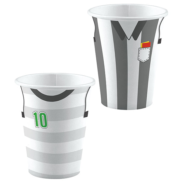 8 FOOSBALL PARTY BECHER 250 ML 🔶