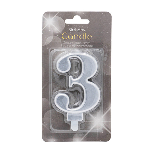 3 CANDELE D'ARGENTO 🔶