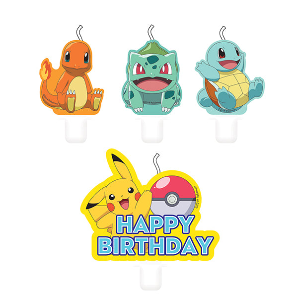 4 MINI FIGURE CANDELE POKEMON 🔶