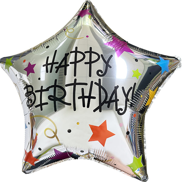FOLIE BALLON STERN ALLES GUTE ZUM GEBURTSTAG 🔶