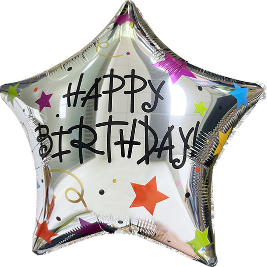 FOLIE BALLON STERN ALLES GUTE ZUM GEBURTSTAG 🔶