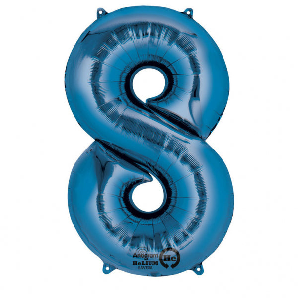 FOLIO BALLON NUMMER 8 BLAU 🔶