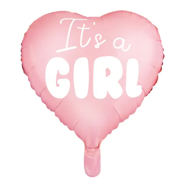 FOLIEBALLON „IT'S A GIRL“ 45 CM 🔶