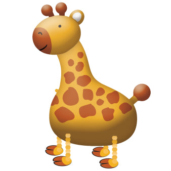 BALLON EN ALUMINIUM EN FORME DE GIRAFE WALKING BUDDIES 🔶