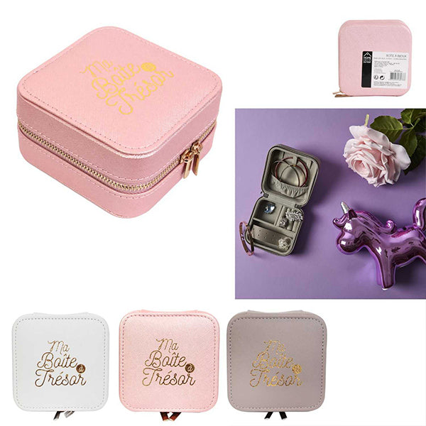 BOÎTE À BIJOUX CARRÉE 🔶