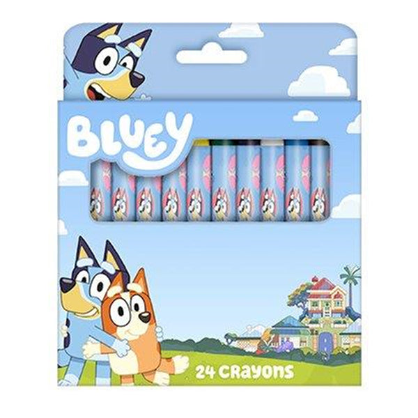 ENSEMBLE DE CRAYONS DE CIRE BLUEY 🔶