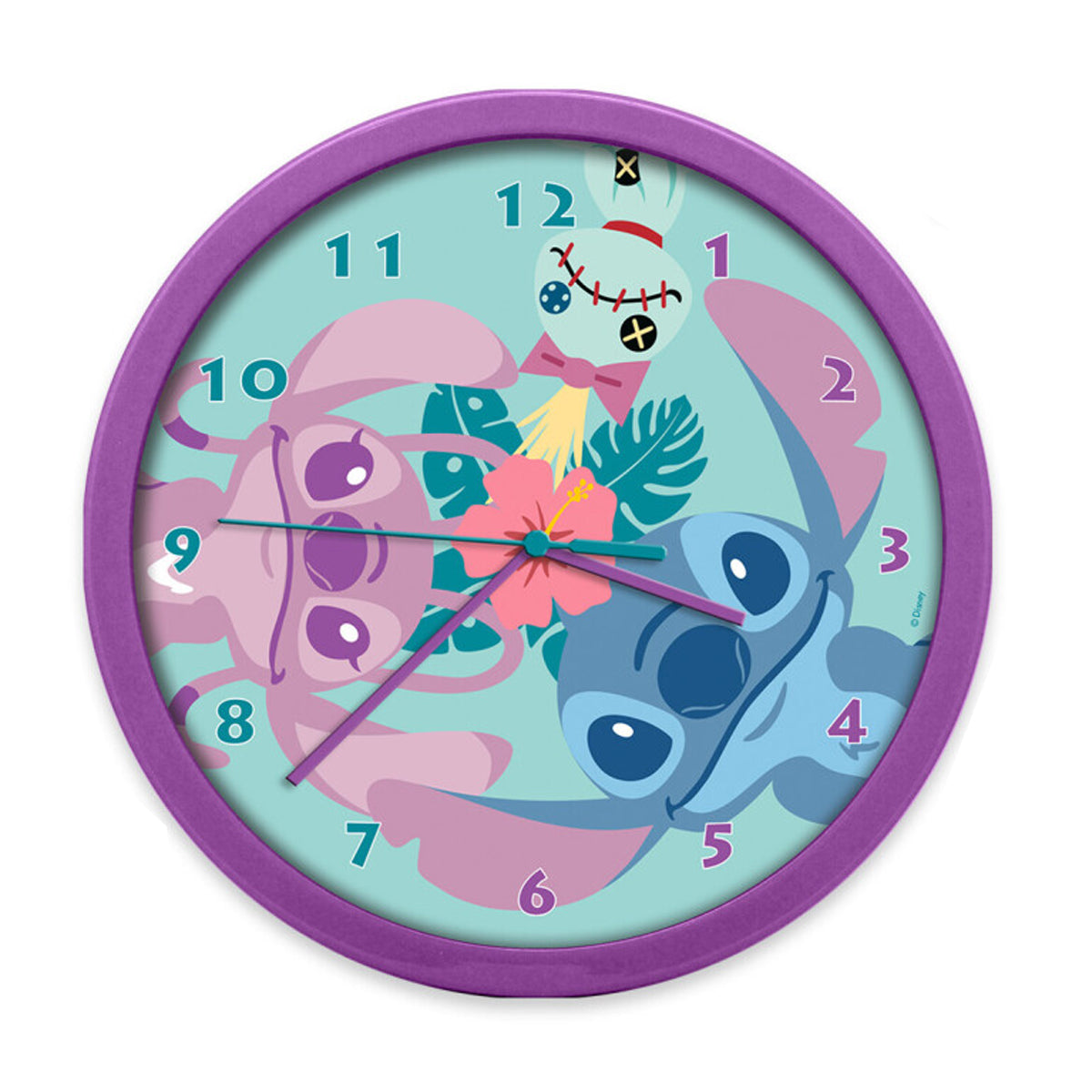 HORLOGE MURALE STITCH 25 CM 🔶