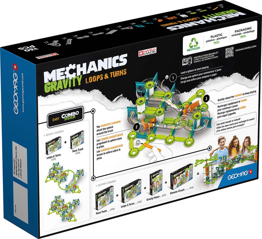 GRAVITY LOOPS & TURNS 130 PEZZI