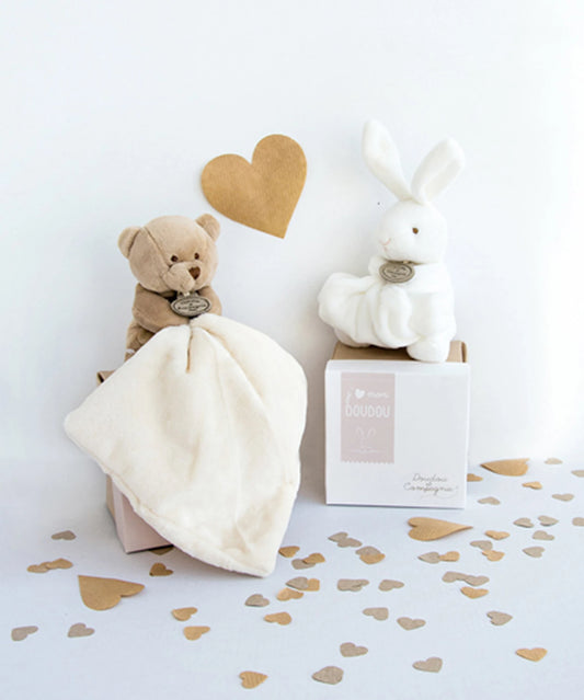 ORSETTO CON PELUCHE, NATURALE, 10 CM