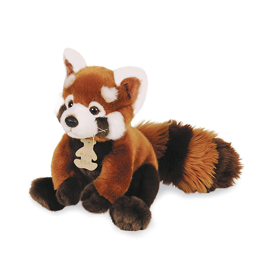 LES AUTHENTIQUES PANDA, ROSSO 20 CM