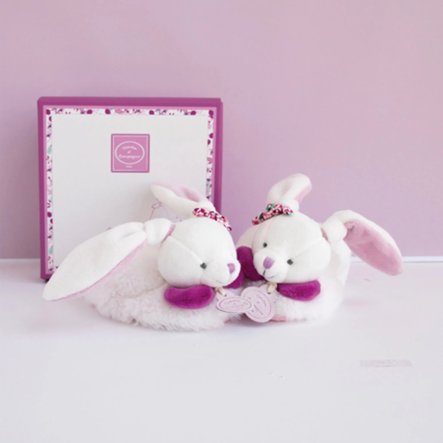 CHAUSSONS CHERRY RABBIT AVEC HOChet 6-12 MOIS