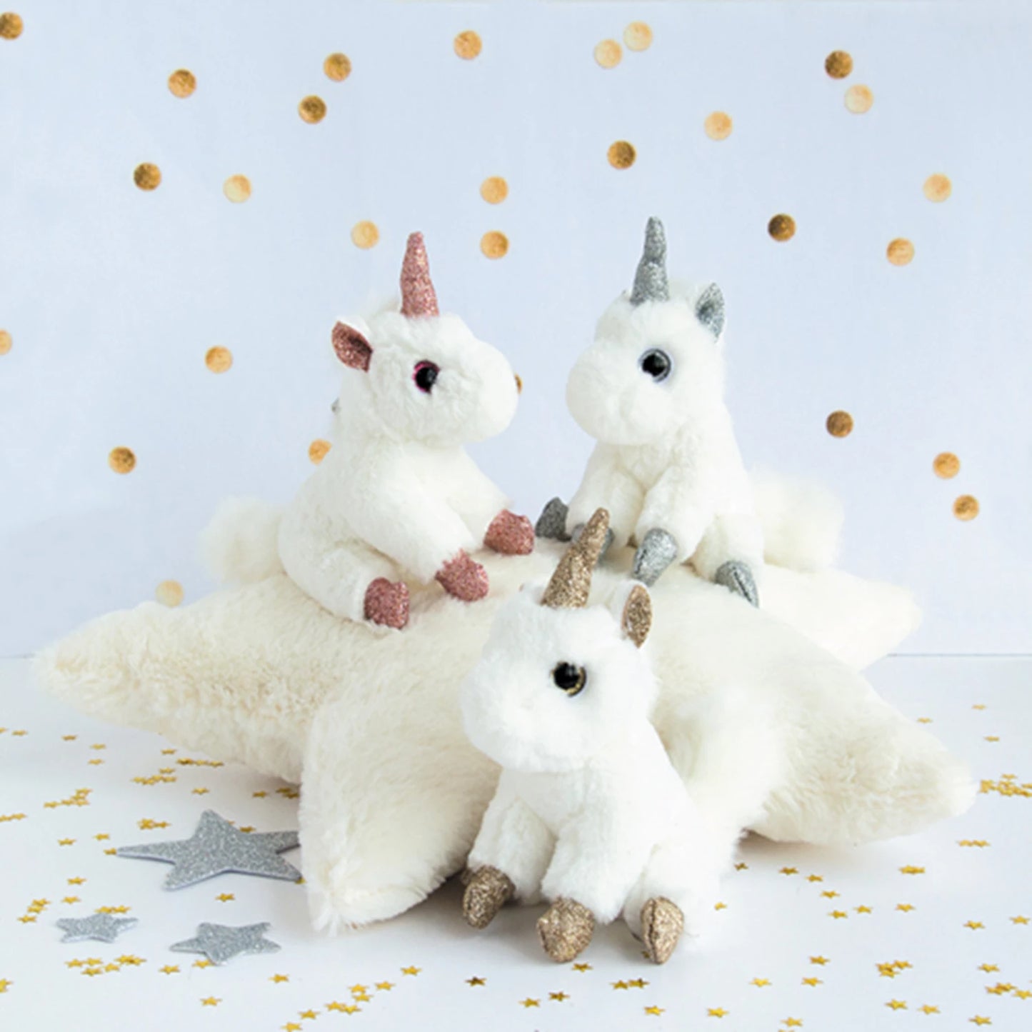 PORTE-CLÉS LICORNE, OR