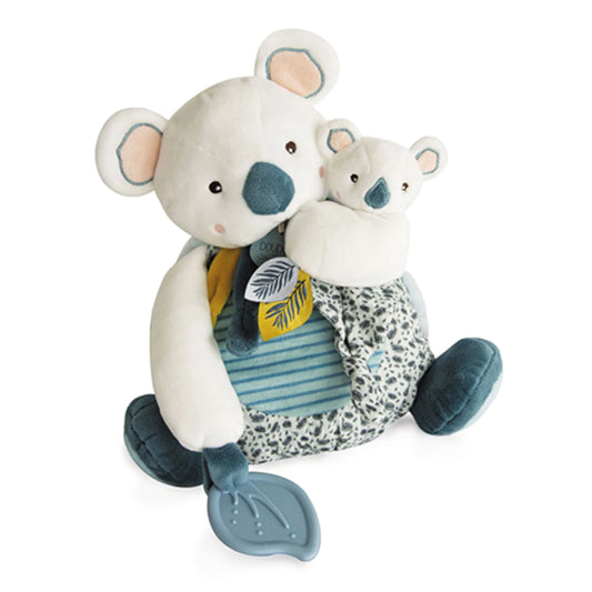 KOALA MIT BABY UND BEISSZAHNRING 25 CM