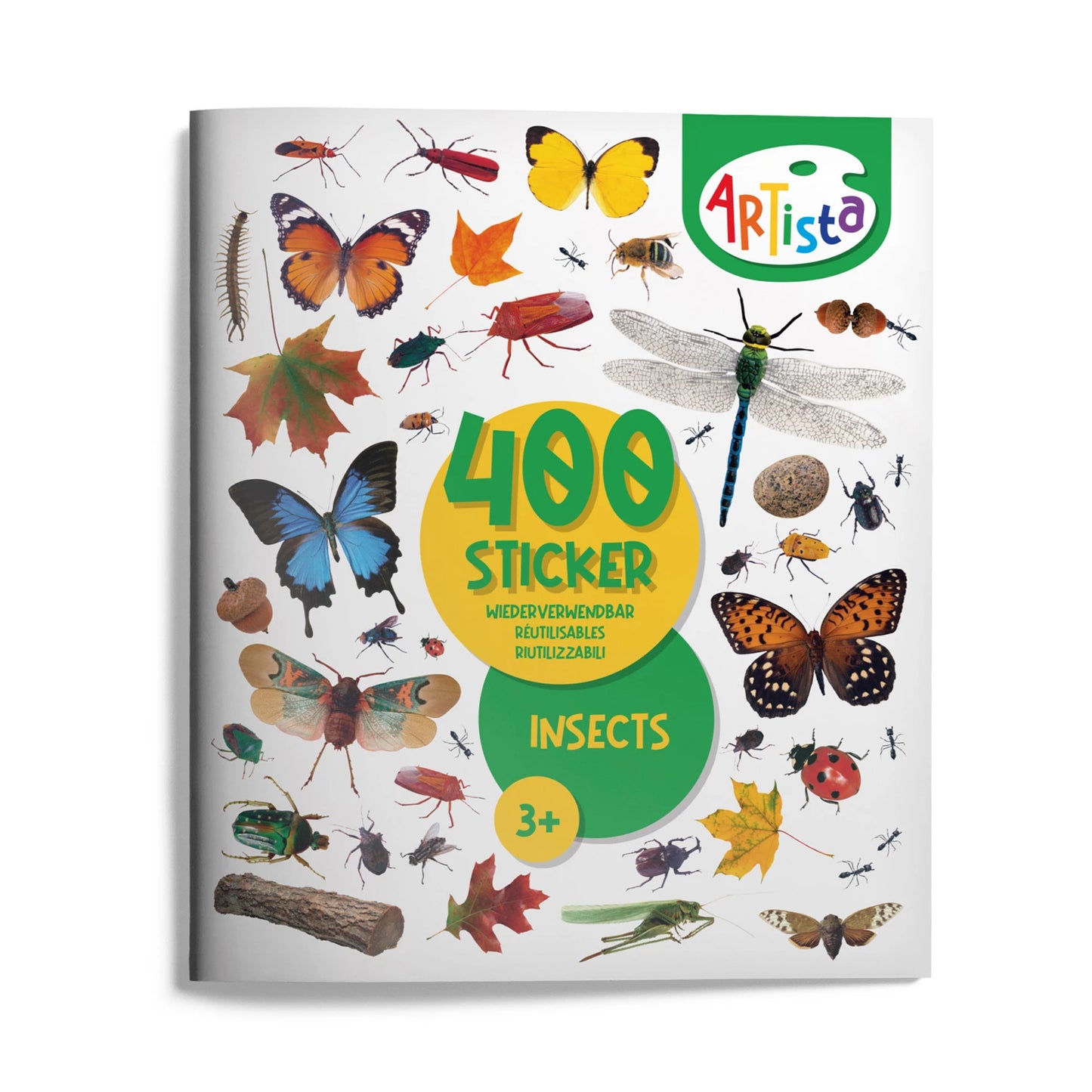 LIVRE D'AUTOCOLLANTS SUR LES INSECTES