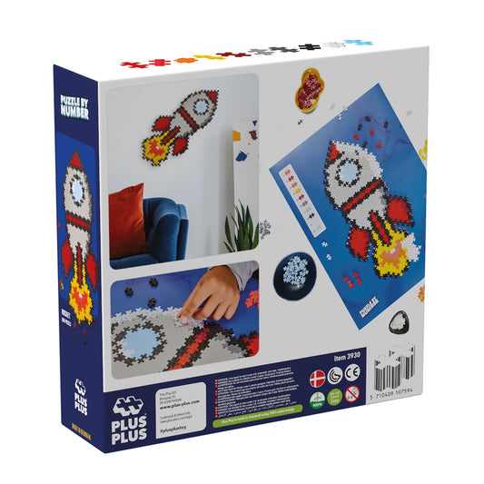 PUZZLE ROCKET CON 500 BLOCCHI CREATIVI
