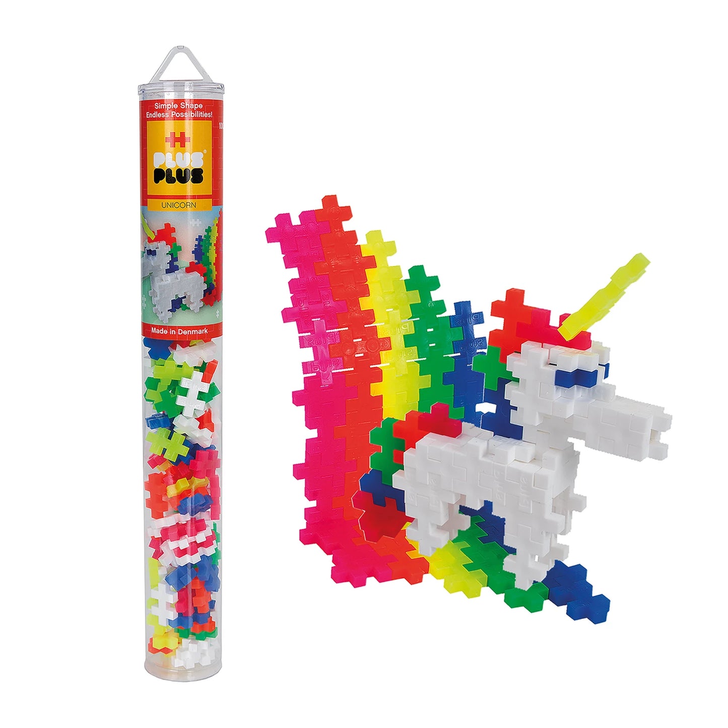 100 BLOCCHI DI COSTRUZIONE CREATIVI AL NEON