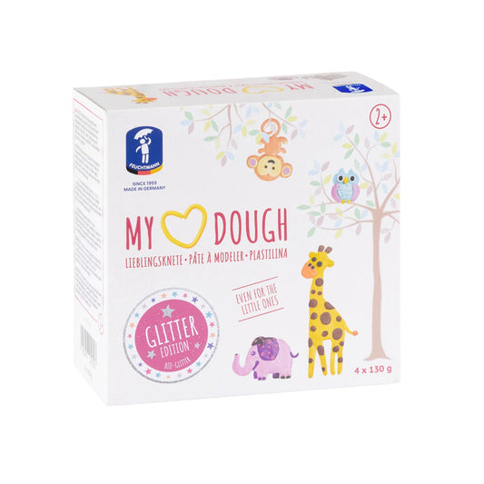 LA MIA PASTA MODELLABILE PREFERITA, GLITTERATA, 4X130G