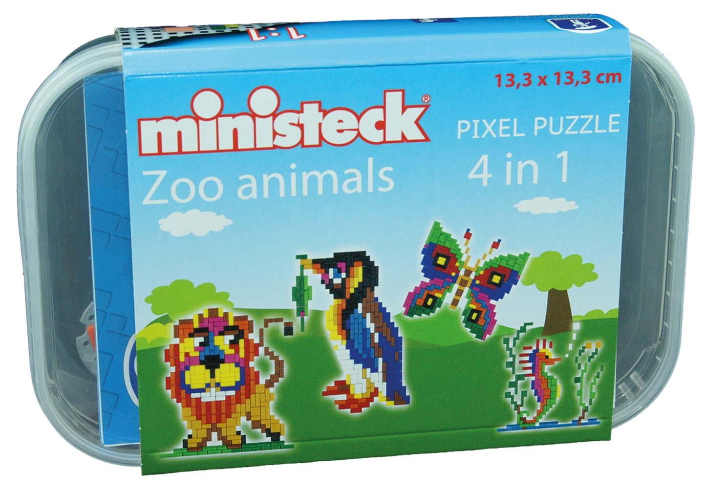 MINISTECK ANIMAUX 4 EN 1 500 PIÈCES