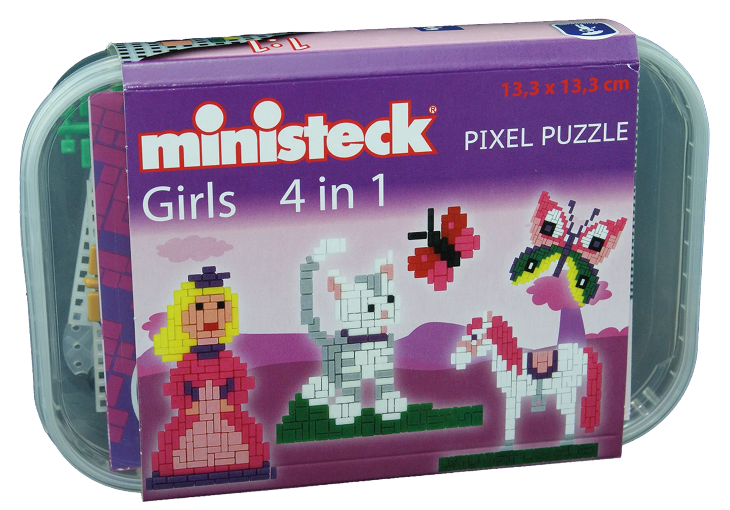 MINISTECK FILLES 4EN1 500 PIÈCES