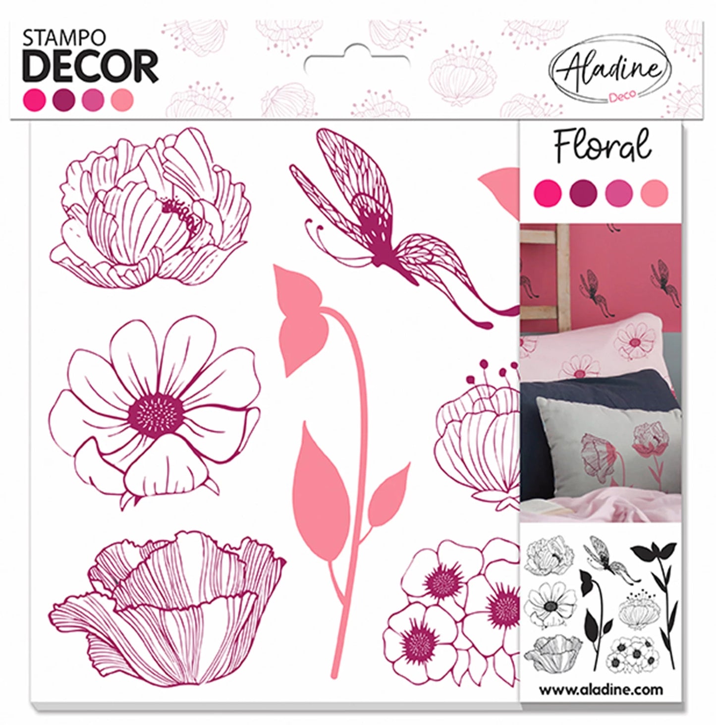 MOULE DÉCOR FLEURI
