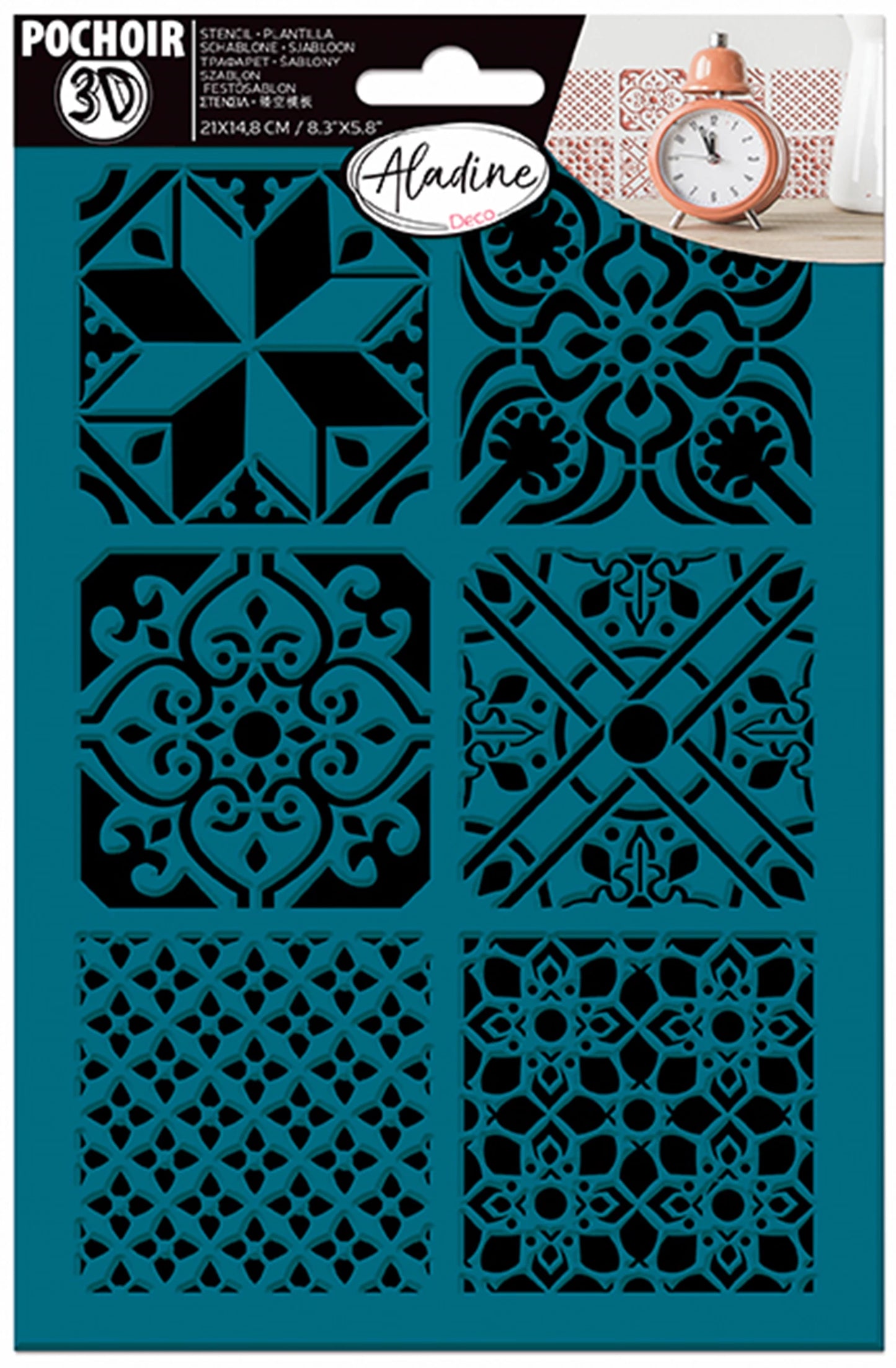 GABARIT 3D CARREAUX DE CIMENT