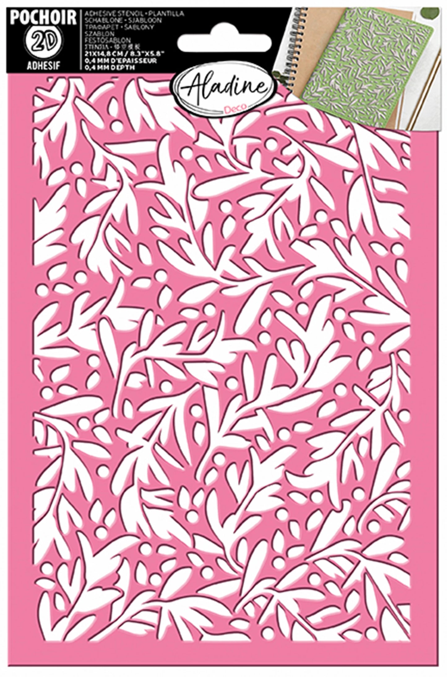 POCHOIR 3D VIGNES