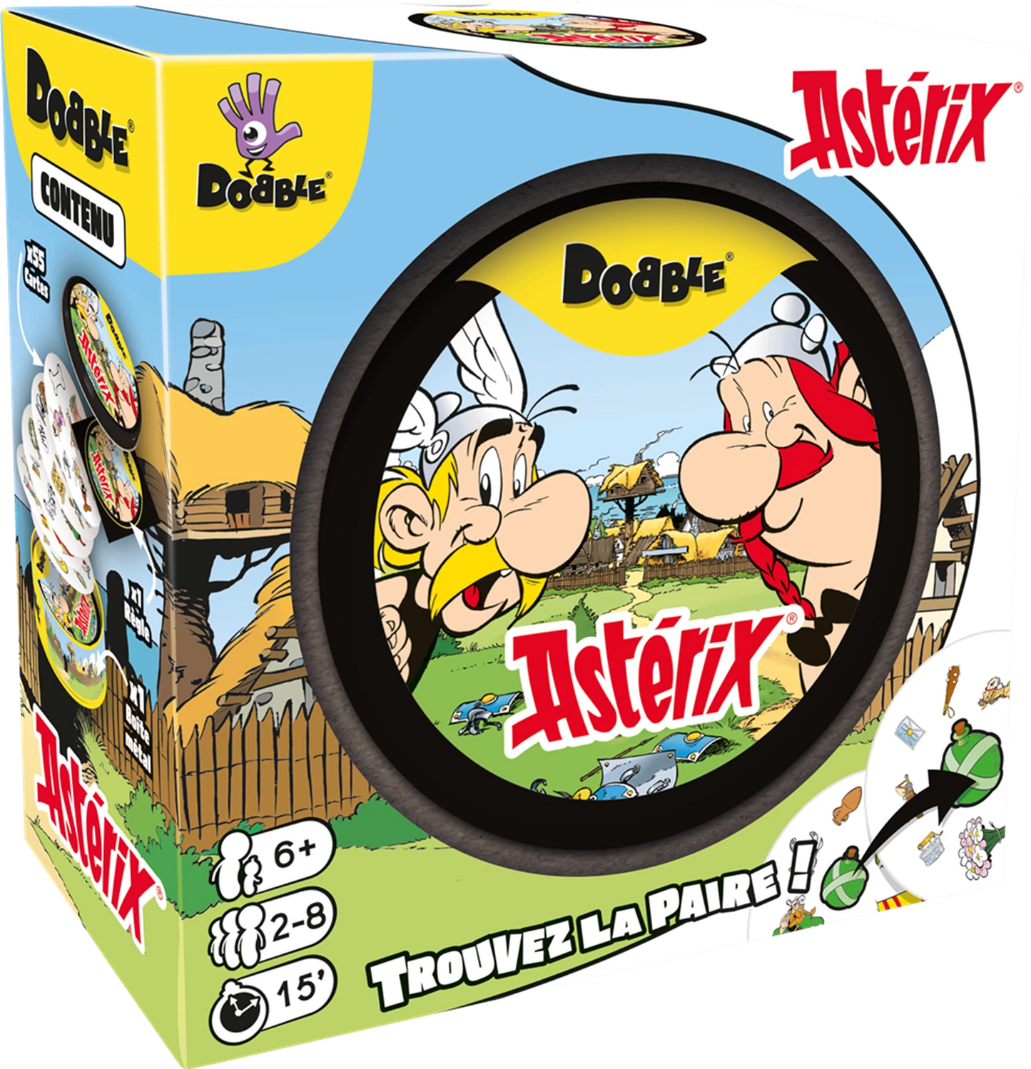 DOBBLE ASTERIX (ÖKO-HÜLLE) (FR)