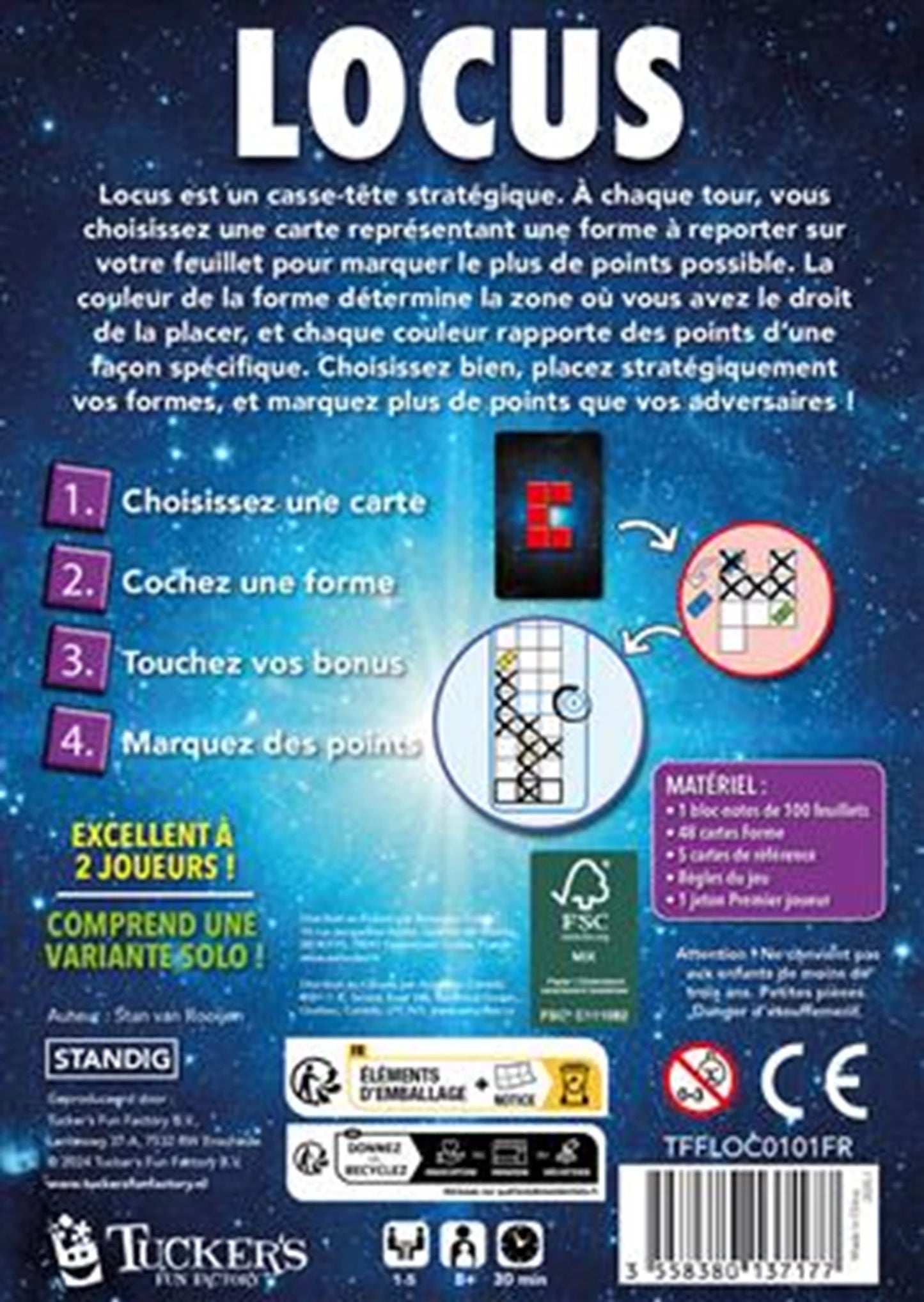 ASMODEE - LOCUS (FR) - F