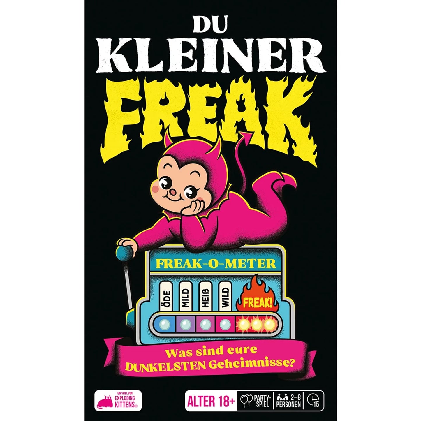 EXPLODING KITTENS - DU, KLEINER SPINNER (DE) - D