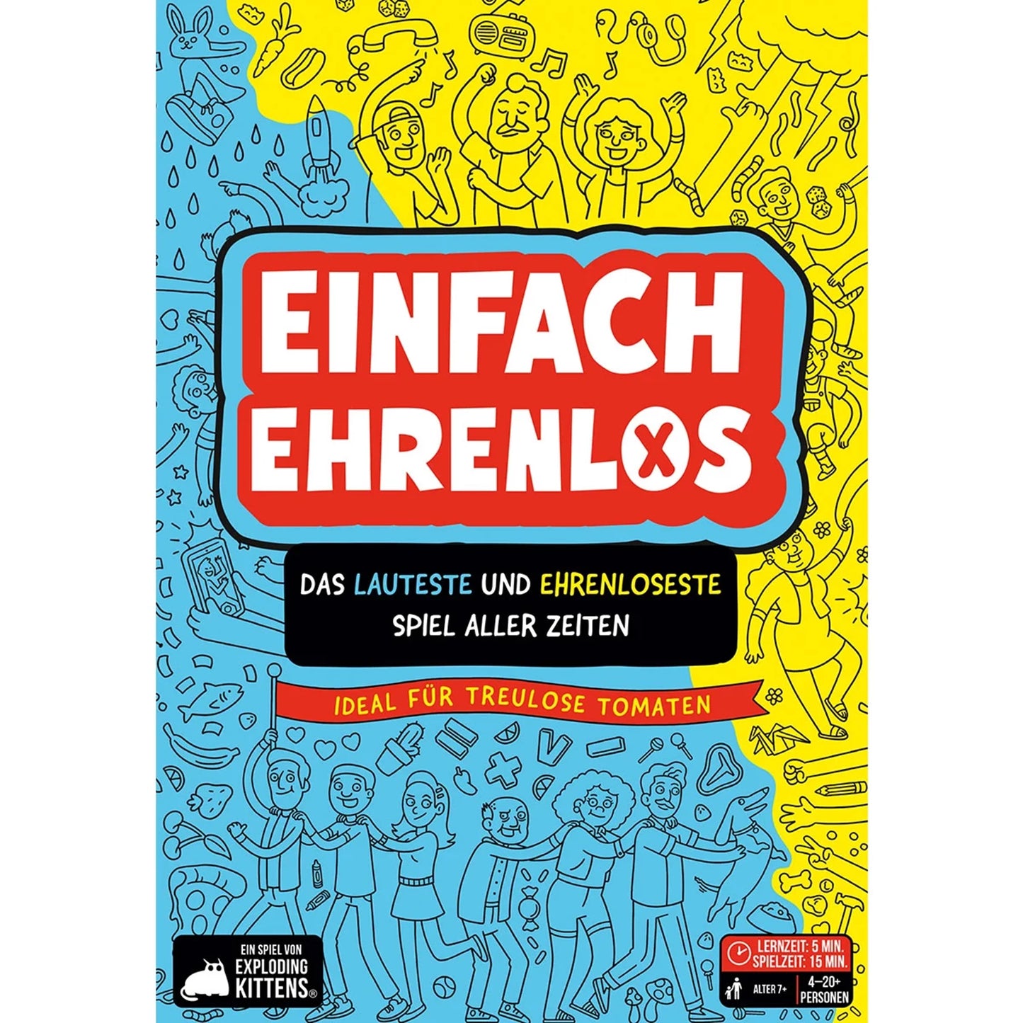 EXPLODING KITTENS - EINFACH EKELHAFT (DE) - D