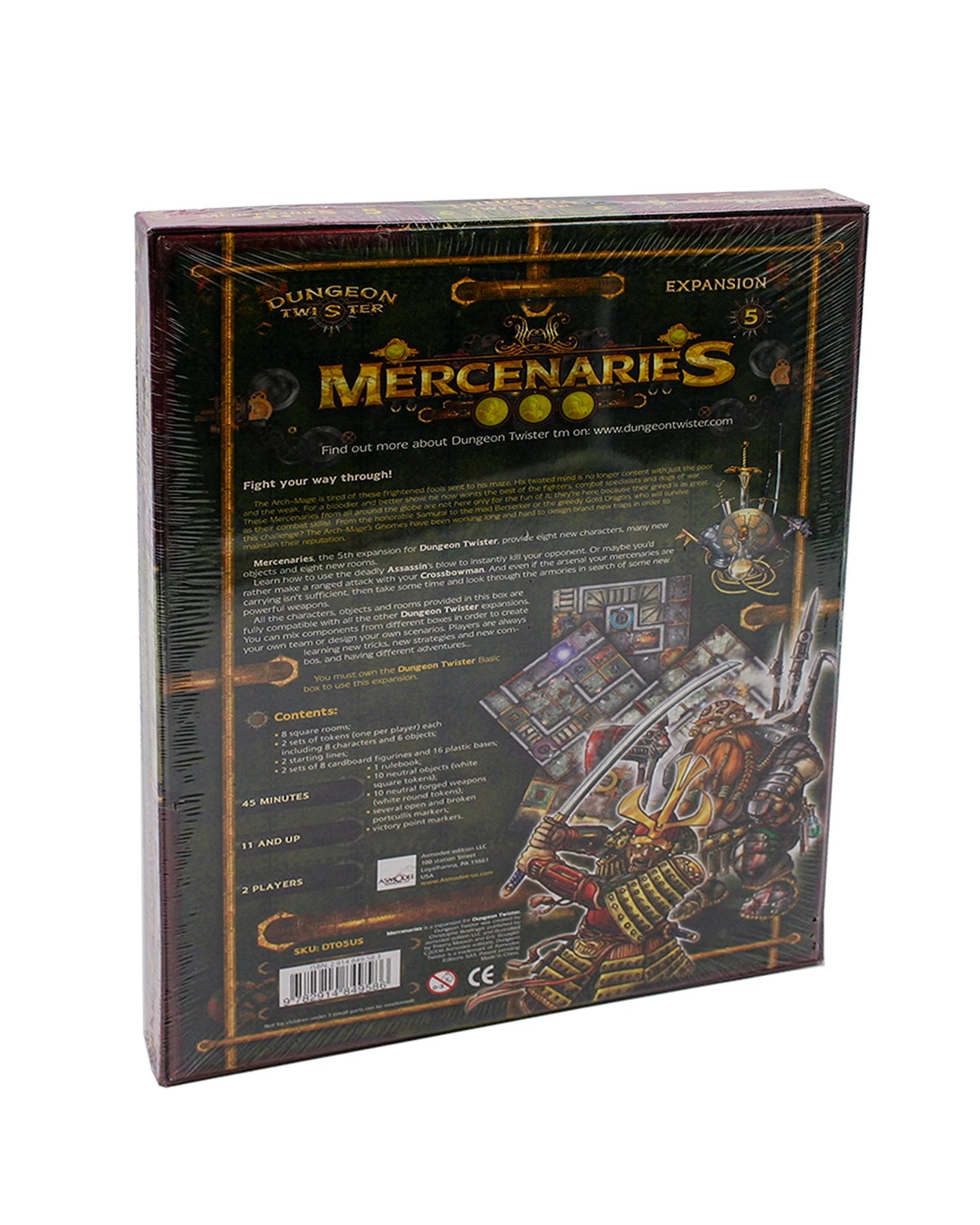 DUNGEON TWISTER EXTENSION 5 - MERCENAIRES (EN ANGLAIS SEULEMENT)