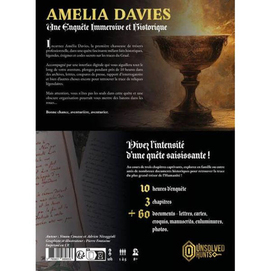 AMELIA DAVIES - LA QUETE DU GRAAL (FR)